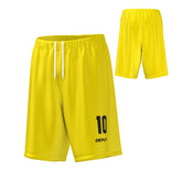 Basketball Shorts Plain - Yellow